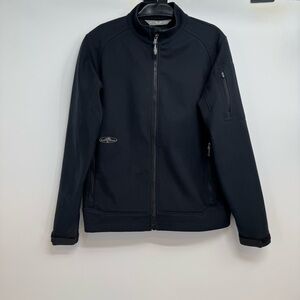 Arborwear Cambium Flex Jacket Mens S Black Outdoor Softshell Fleece Lined